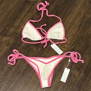 FRANKIES BIKINI TERRY TOP & BOTTOM